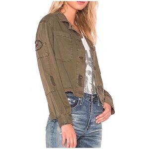 Anthro Sanctuary Lieutenant Cropped Jacket